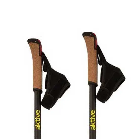 Aktive 54183 Stöcke 2 Einheiten, Multicolour / brown, 85-135cm Aktive 54183 Stöcke 2 Einheiten, Multicolour / brown, 85-135cm