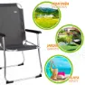 Aktive 54x57x91 Cm Folding Stuhl, Black, One Size