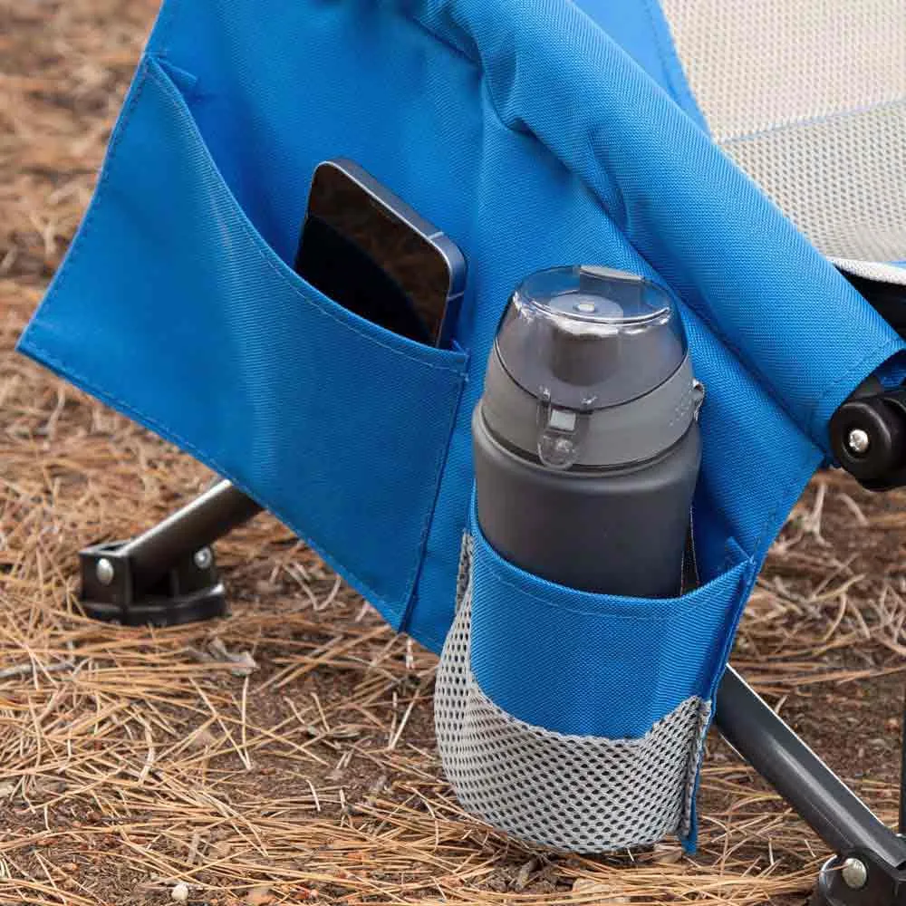 Aktive 56x46x94 Cm Niedriger Klappstuhl Aus Aluminium unisex, Royal, One Size Aktive 56x46x94 Cm Niedriger Klappstuhl Aus Aluminium unisex, Royal, One Size