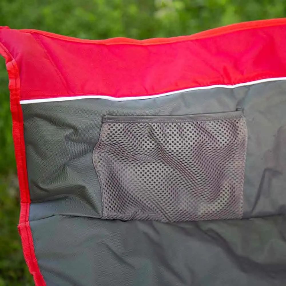 Aktive 57x100x97 Cm Rocking Stuhl, Grey / red, One Size Aktive 57x100x97 Cm Rocking Stuhl, Grey / red, One Size