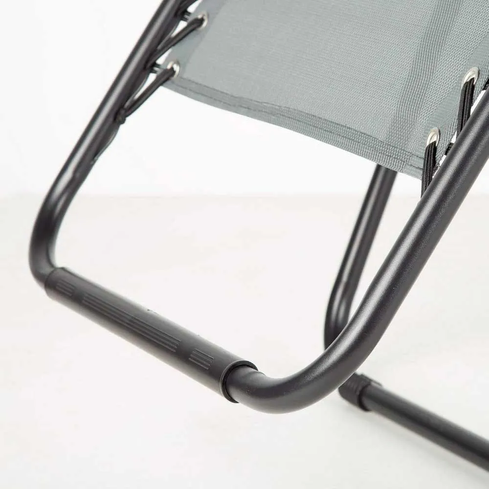 Aktive 61144 Klappstuhl 0 Schwerkraft Multiposition, Grey, One Size Aktive 61144 Klappstuhl 0 Schwerkraft Multiposition, Grey, One Size
