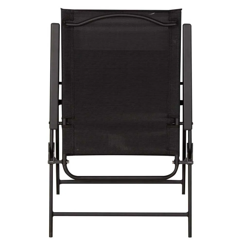 Aktive 61146 Slim 4 Units Klappbarer Gartenstuhl, Black, One Size Aktive 61146 Slim 4 Units Klappbarer Gartenstuhl, Black, One Size
