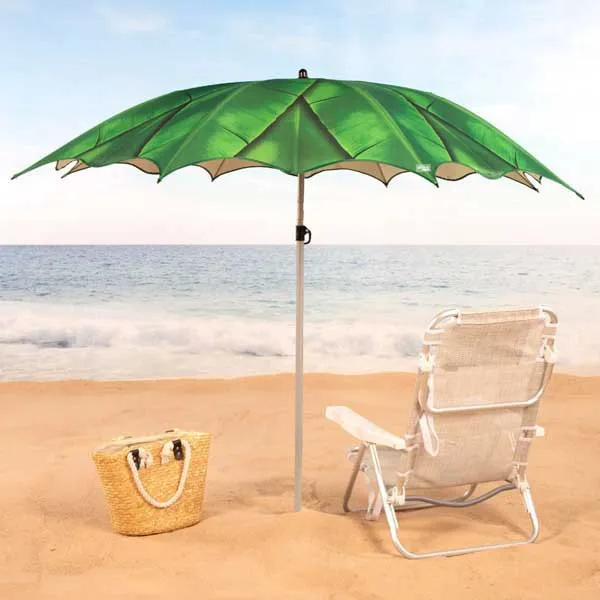 Aktive 62326 Uv40 Ø Kippbarer Sonnenschirm 200 Cm unisex, Leaves, One Size Aktive 62326 Uv40 Ø Kippbarer Sonnenschirm 200 Cm unisex, Leaves, One Size