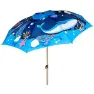 Aktive 62327 Uv40 Ø Kippbarer Sonnenschirm 200 Cm, Navy, One Size