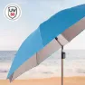 Aktive 62336 Uv50 Ø Großer Neigbarer Sonnenschirm 220 Cm, Blue, One Size