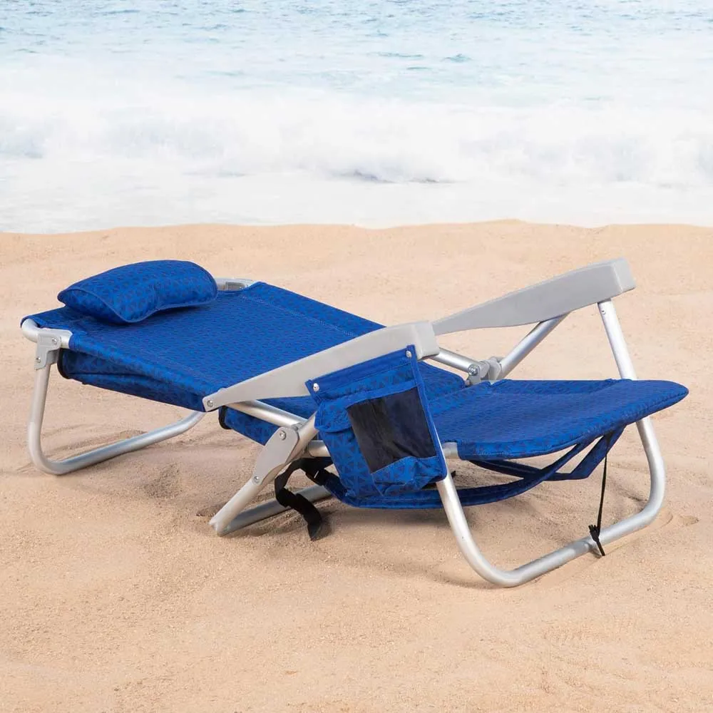 Aktive 62353 Xxl Niedriger Klappstuhl Mit Mehreren Positionen 57x53x78 Cm, Blue, One Size Aktive 62353 Xxl Niedriger Klappstuhl Mit Mehreren Positionen 57x53x78 Cm, Blue, One Size