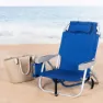 Aktive 62353 Xxl Niedriger Klappstuhl Mit Mehreren Positionen 57x53x78 Cm, Blue, One Size