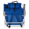 Aktive 62353 Xxl Niedriger Klappstuhl Mit Mehreren Positionen 57x53x78 Cm, Blue, One Size