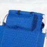 Aktive 62353 Xxl Niedriger Klappstuhl Mit Mehreren Positionen 57x53x78 Cm unisex, Blue, One Size