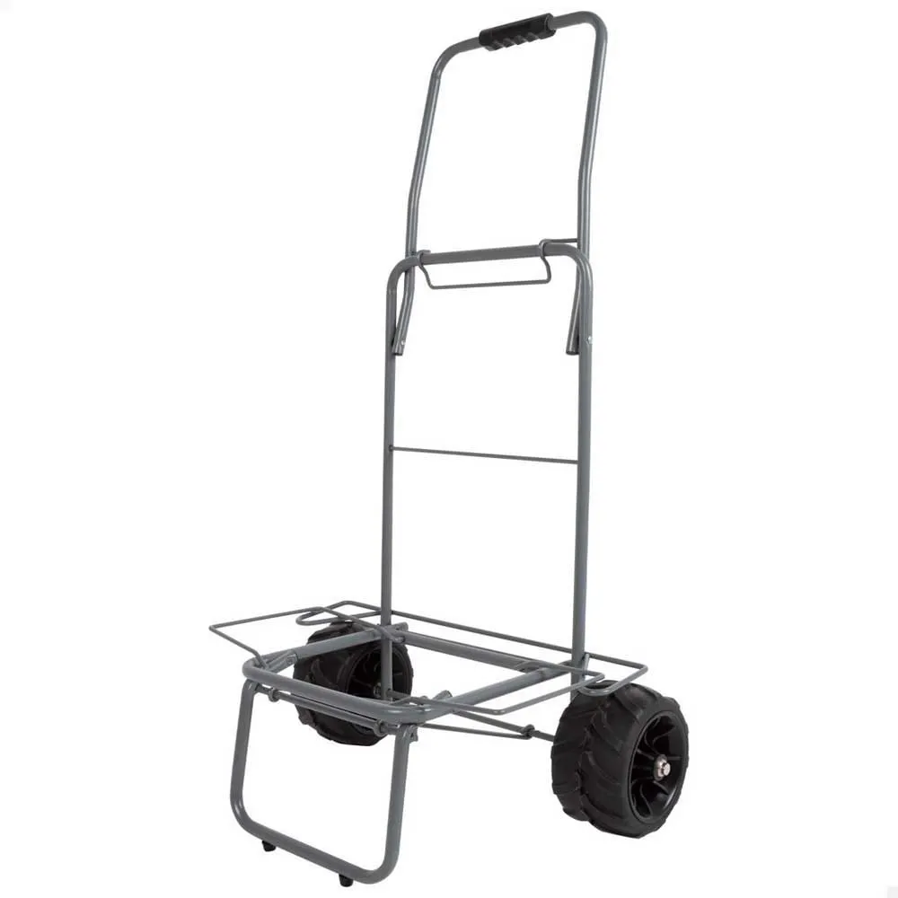 Aktive 62377 Faltbarer Strandwagen Mit Großen Rädern 55x40x100 Cm, Grey, One Size Aktive 62377 Faltbarer Strandwagen Mit Großen Rädern 55x40x100 Cm, Grey, One Size