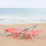 Aktive 62665 Multipositions-klappsessel unisex, Coral, One Size
