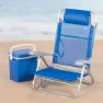 Aktive 62668 Multipositions-klappsessel unisex, Blue, One Size
