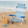 Aktive 62669 Multipositions-klappsessel, Striped blue, One Size