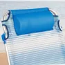 Aktive 62671 Niedriger Faltbarer Mehrpositionsstuhl Aus Aluminium, Striped blue, One Size