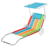 Aktive 62682 Strandwagenliege 52x117x62 Cm Aktive 62682 Strandwagenliege 52x117x62 Cm