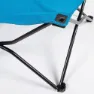 Aktive 63042 178x38x62cm Folding Campingbett, Blue / black, One Size