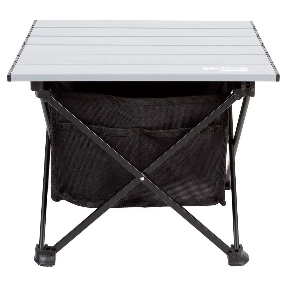Aktive 63043 34x38x30cm Klappbarer Campingtisch, Grey / black, 34 x 38 x 30cm Aktive 63043 34x38x30cm Klappbarer Campingtisch, Grey / black, 34 x 38 x 30cm