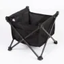 Aktive 63043 34x38x30cm Klappbarer Campingtisch, Grey / black, 34 x 38 x 30cm