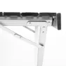 Aktive 63050 71x108x72cm Klappbarer Campingtisch, White, 6305071 x 108 x 72cm