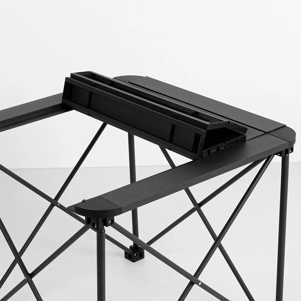 Aktive 63051 52x52x46cm Klappbarer Campingtisch, Black, 52 x 52 x 46cm Aktive 63051 52x52x46cm Klappbarer Campingtisch, Black, 52 x 52 x 46cm