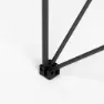 Aktive 63051 52x52x46cm Klappbarer Campingtisch, Black, 52 x 52 x 46cm