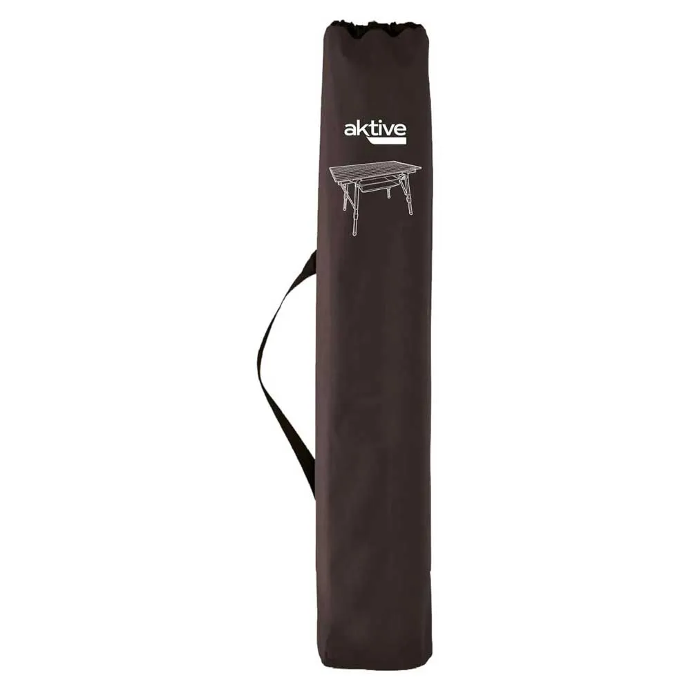 Aktive 63052 Klappbarer Campingtisch, Alum, 90 x 51 x 45-70cm Aktive 63052 Klappbarer Campingtisch, Alum, 90 x 51 x 45-70cm