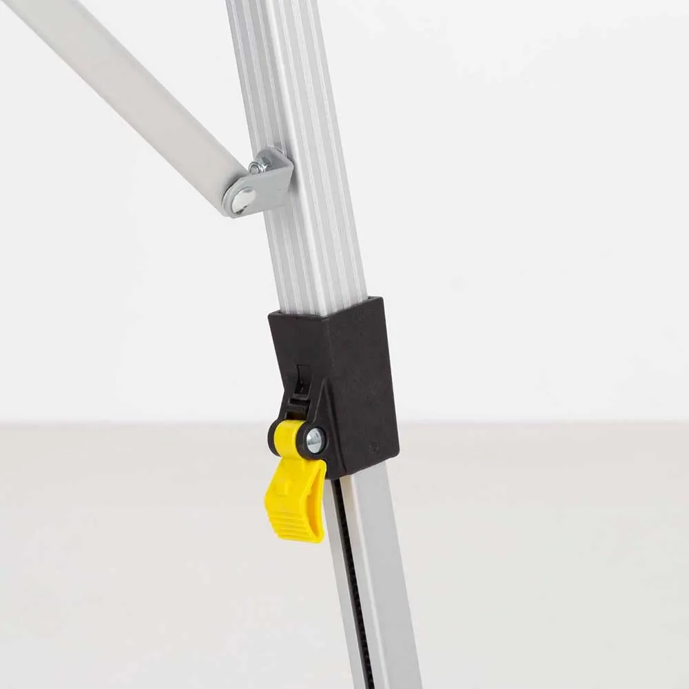 Aktive 63052 Klappbarer Campingtisch, Alum, 90 x 51 x 45-70cm Aktive 63052 Klappbarer Campingtisch, Alum, 90 x 51 x 45-70cm