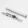 Aktive 63052 Klappbarer Campingtisch, Alum, 90 x 51 x 45-70cm