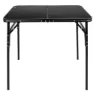 Aktive 63054 Klappbarer Campingtisch, Black, 90 x 60 x 70cm