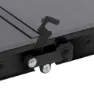 Aktive 63054 Klappbarer Campingtisch, Black, 90 x 60 x 70cm