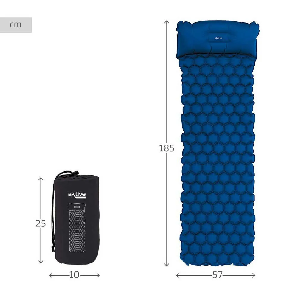 Aktive 63080 Aufblasbare Matte, Blue Aktive 63080 Aufblasbare Matte, Blue
