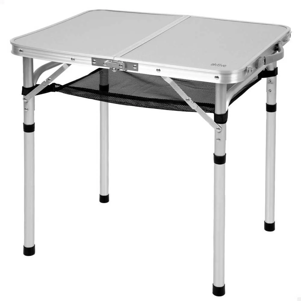Aktive 63085 Klappbarer Campingtisch, Beige, 60 x 45 x 56cm Aktive 63085 Klappbarer Campingtisch, Beige, 60 x 45 x 56cm