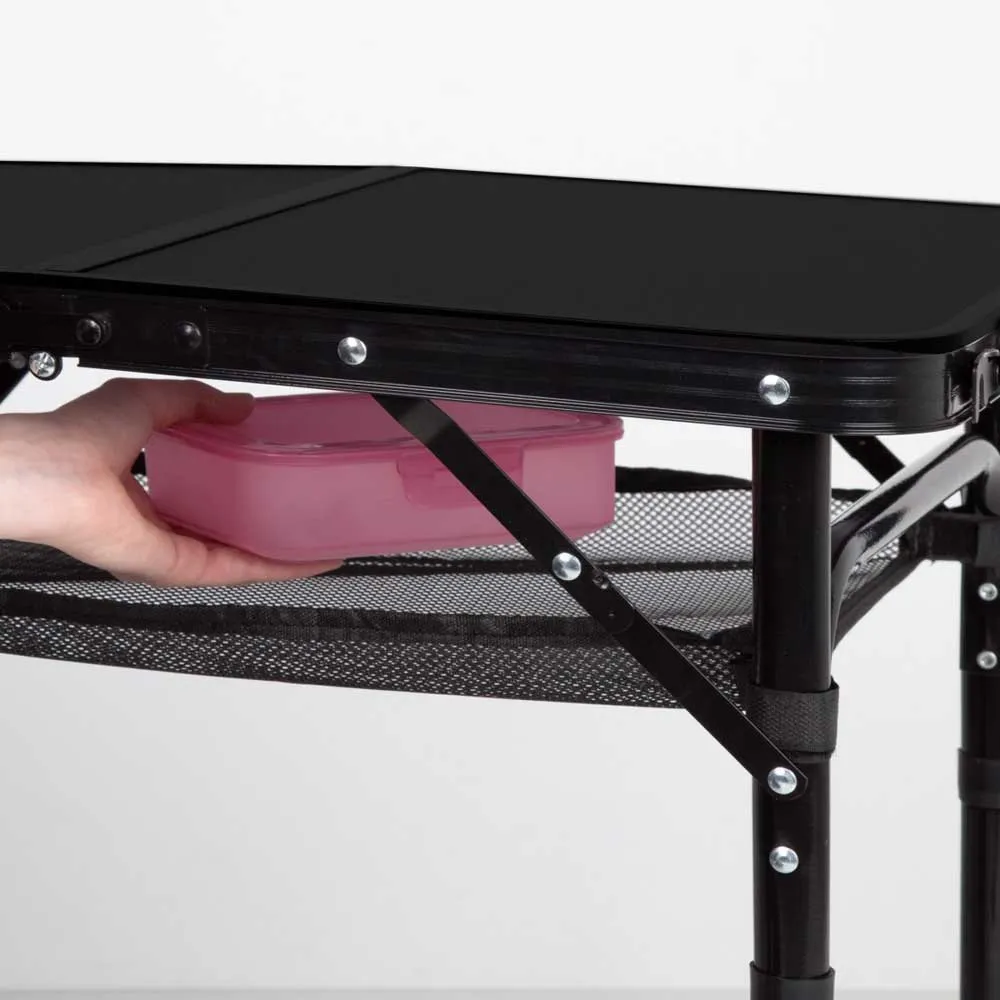 Aktive 63086 Höhenverstellbarer Klappcampingtisch, Black, 60 x 45 x 27/56cm Aktive 63086 Höhenverstellbarer Klappcampingtisch, Black, 60 x 45 x 27/56cm