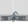 Aktive 63088 Höhenverstellbarer Klappcampingtisch unisex, Grey, 120 x 60 x 54/60/70cm