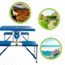 Aktive 85x64x67 Cm With Seat Tisch, Blue, One Size