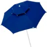 Aktive Achteckiger Regenschirm Mit Metallstange Doppeltem Dach Und Uv30-schutz 280 Cm Refurbished, Navy, One Size