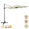 Aktive Aluminium Exzentrische Sechseckige Römische Gartenpfostenhöhe 300 Cm 48 Mm 245 Cm, Beige, One Size