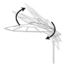 Aktive Aluminium Exzentrische Sechseckige Römische Gartenpfostenhöhe 300 Cm 48 Mm 245 Cm unisex, Beige, One Size