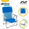 Aktive Aluminium Fester Klappstuhl Mit Griff 55x34x71 Cm, Blue, One Size