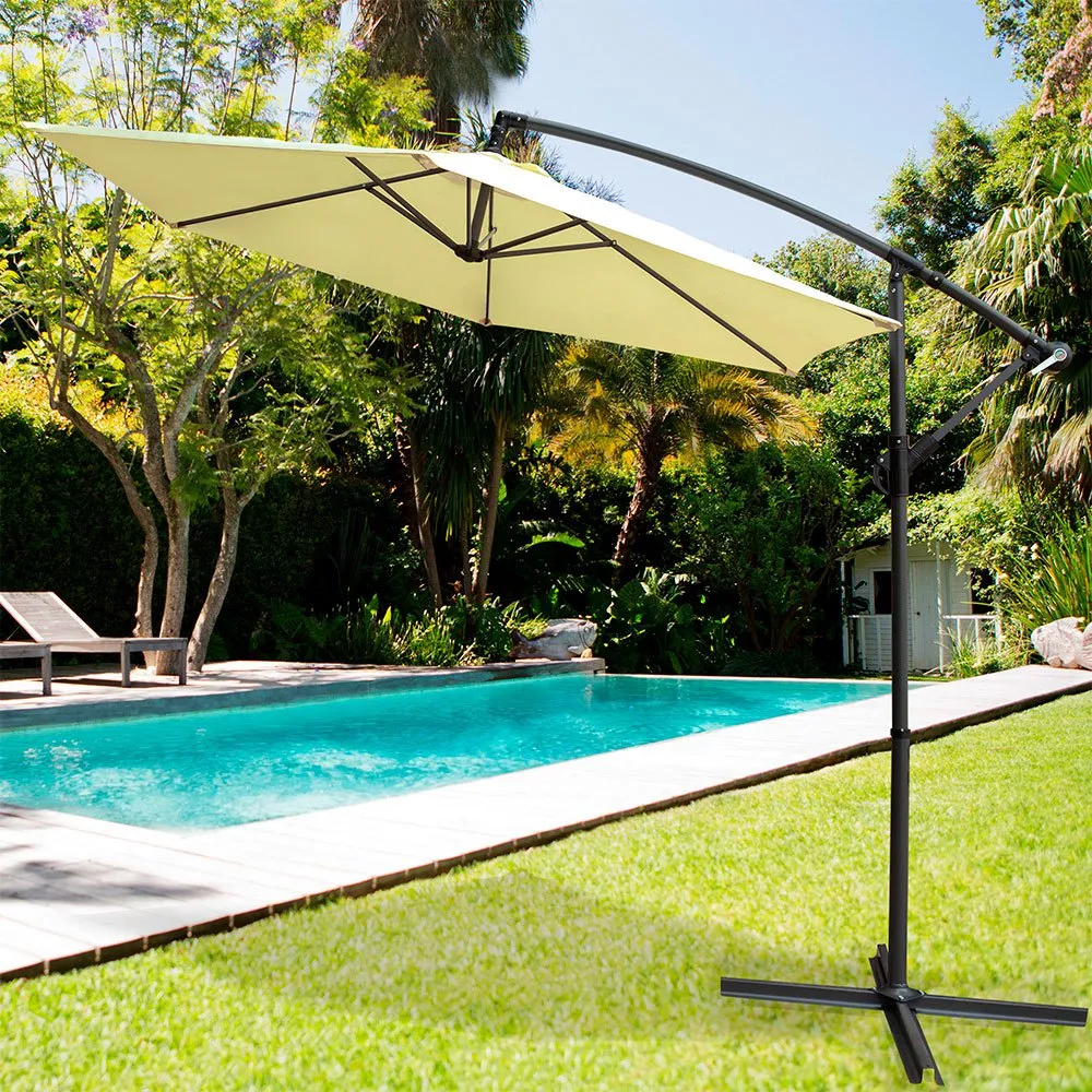 Aktive Aluminium Höhe Des Exzentrischen Bananengartenpfahls 48-42 Mm 300 Cm 245 Cm, Beige, One Size Aktive Aluminium Höhe Des Exzentrischen Bananengartenpfahls 48-42 Mm 300 Cm 245 Cm, Beige, One Size