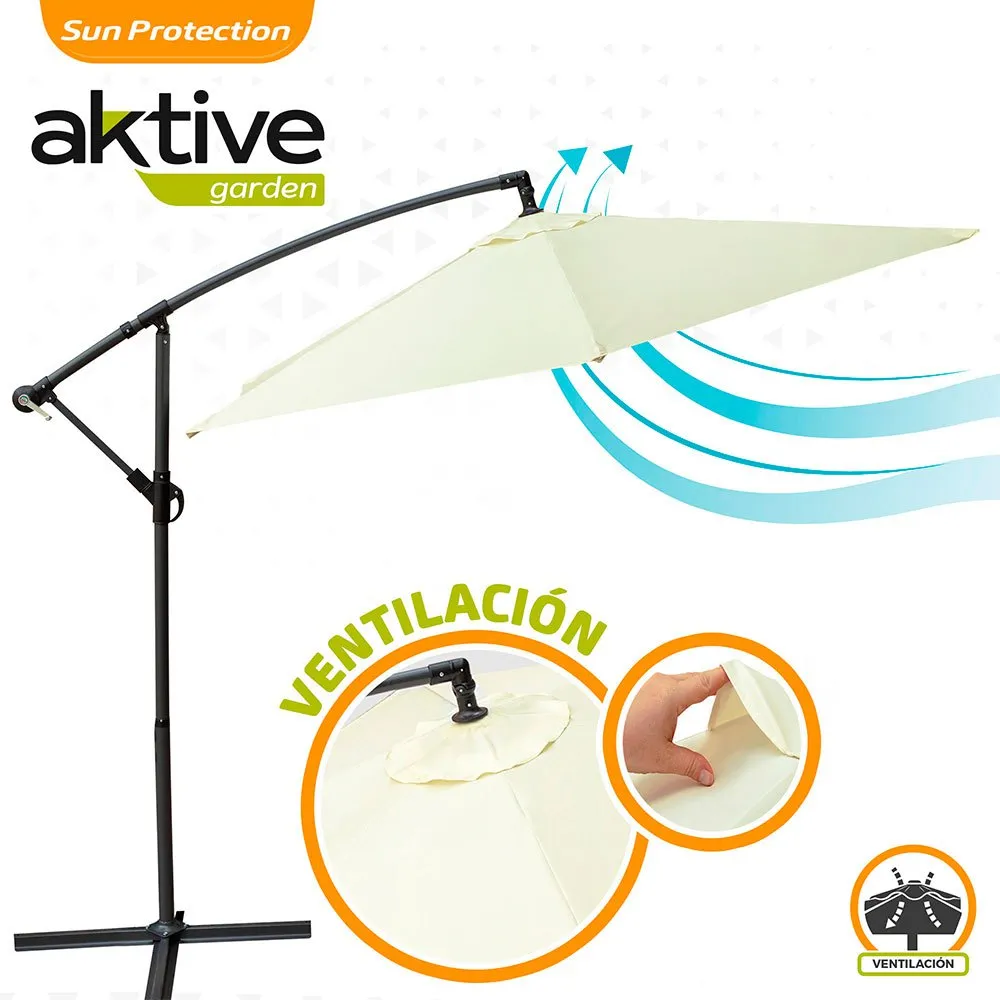 Aktive Aluminium Höhe Des Exzentrischen Bananengartenpfahls 48-42 Mm 300 Cm 245 Cm, Beige, One Size Aktive Aluminium Höhe Des Exzentrischen Bananengartenpfahls 48-42 Mm 300 Cm 245 Cm, Beige, One Size