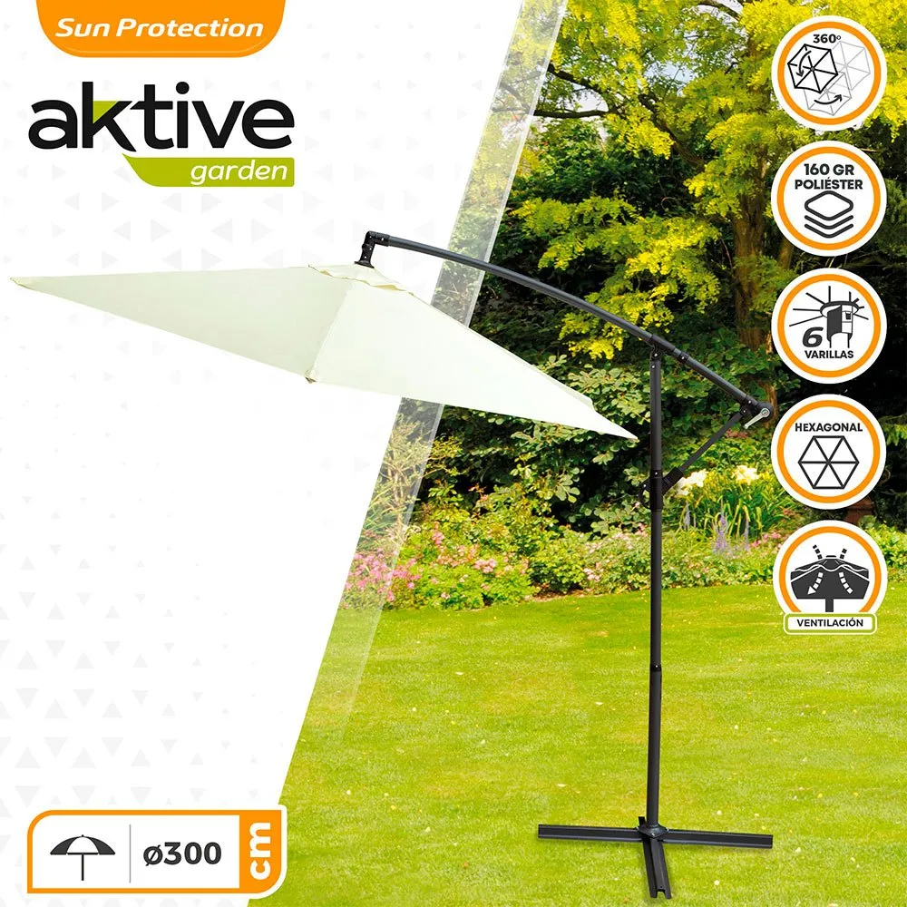 Aktive Aluminium Höhe Des Exzentrischen Bananengartenpfahls 48-42 Mm 300 Cm 245 Cm, Beige, One Size Aktive Aluminium Höhe Des Exzentrischen Bananengartenpfahls 48-42 Mm 300 Cm 245 Cm, Beige, One Size
