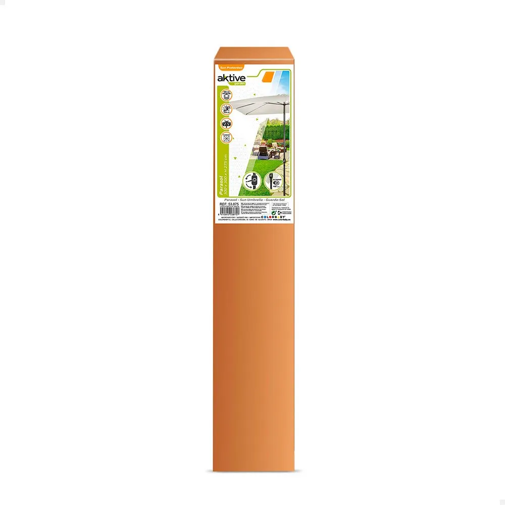 Aktive Aluminium Höhe Des Quadratischen Pfostens 300x300 Cm 48 Mm 250 Cm, Beige, One Size Aktive Aluminium Höhe Des Quadratischen Pfostens 300x300 Cm 48 Mm 250 Cm, Beige, One Size
