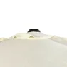 Aktive Aluminium Höhe Des Quadratischen Pfostens 300x300 Cm 48 Mm 250 Cm, Beige, One Size