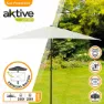 Aktive Aluminium Höhe Des Rechteckigen Pfostens 200x300 Cm 48 Mm 245 Cm
