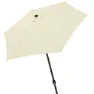 Aktive Aluminium Höhe Des Sechseckigen Pfostens 250 Cm 34 Mm 240 Cm, Cream, One Size