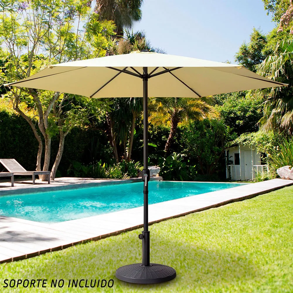 Aktive Aluminium Höhe Des Sechseckigen Pfostens 250 Cm 34 Mm 240 Cm, Cream, One Size Aktive Aluminium Höhe Des Sechseckigen Pfostens 250 Cm 34 Mm 240 Cm, Cream, One Size
