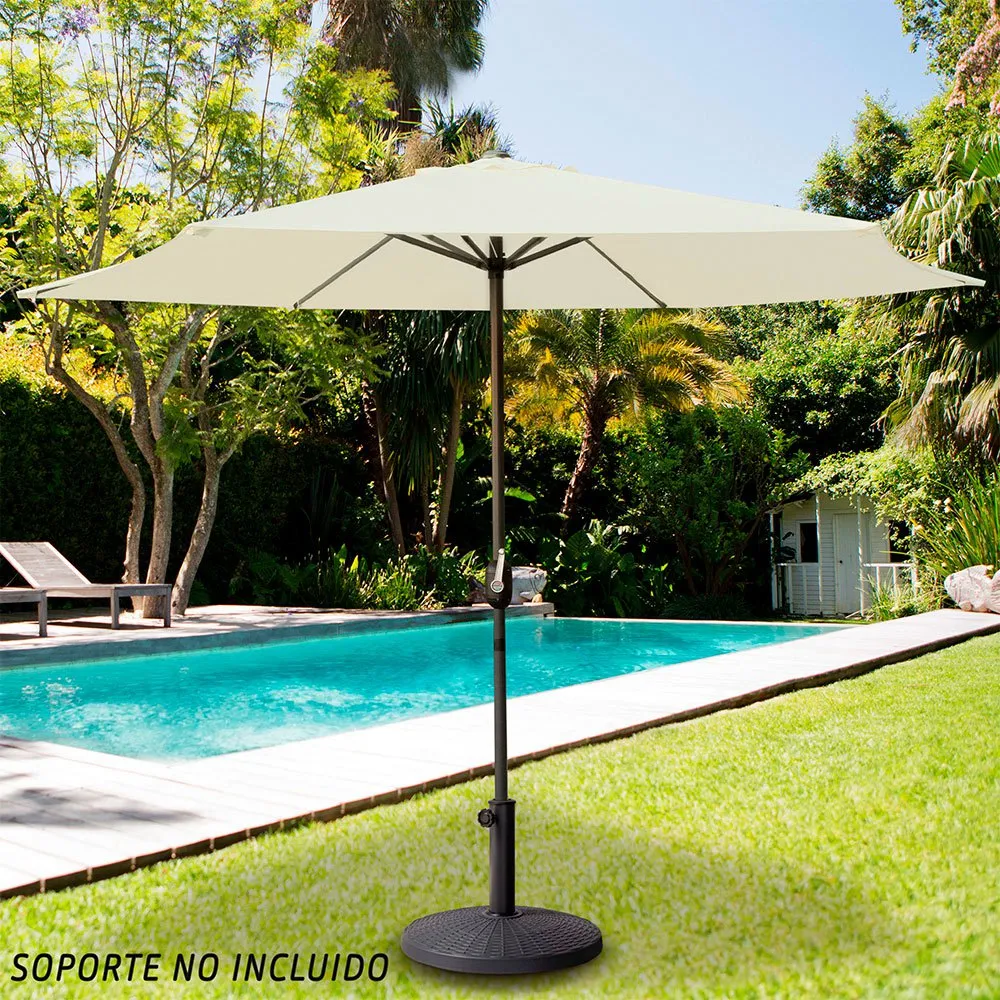 Aktive Aluminium Höhe Des Sechseckigen Pfostens 270 Cm 38 Mm 240 Cm, Cream, One Size Aktive Aluminium Höhe Des Sechseckigen Pfostens 270 Cm 38 Mm 240 Cm, Cream, One Size
