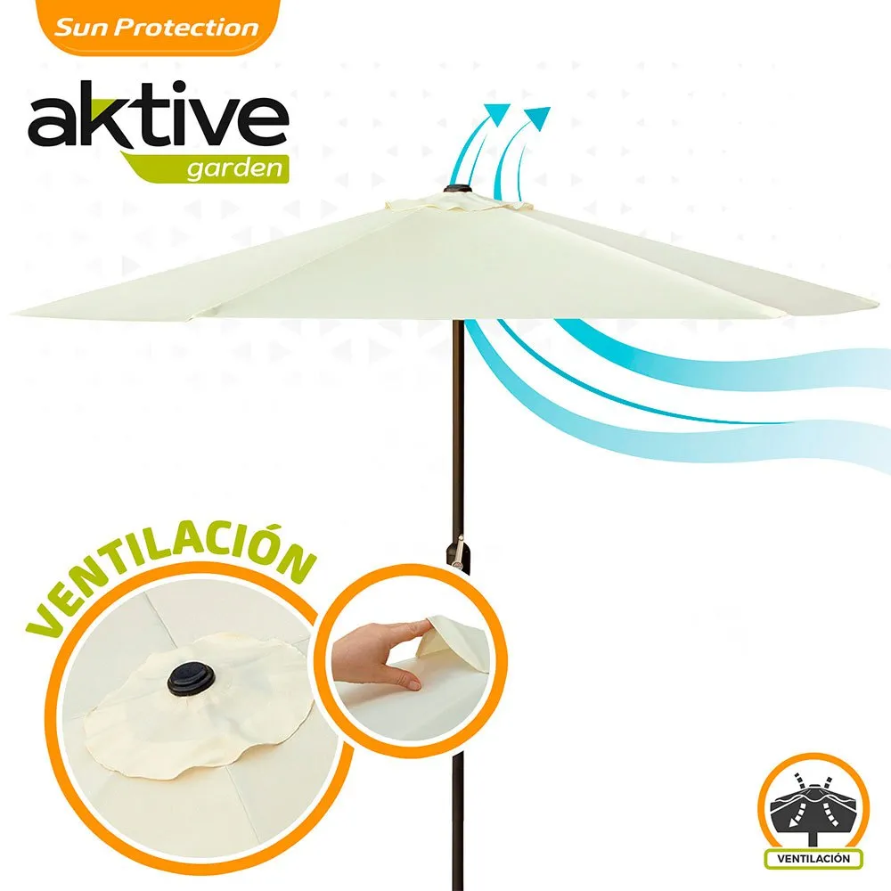 Aktive Aluminium Höhe Des Sechseckigen Pfostens 270 Cm 38 Mm 240 Cm unisex, Cream, One Size Aktive Aluminium Höhe Des Sechseckigen Pfostens 270 Cm 38 Mm 240 Cm unisex, Cream, One Size
