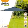 Aktive Aluminium Höhe Des Sechskantpfostens 300 Cm 38 Mm 245 Cm